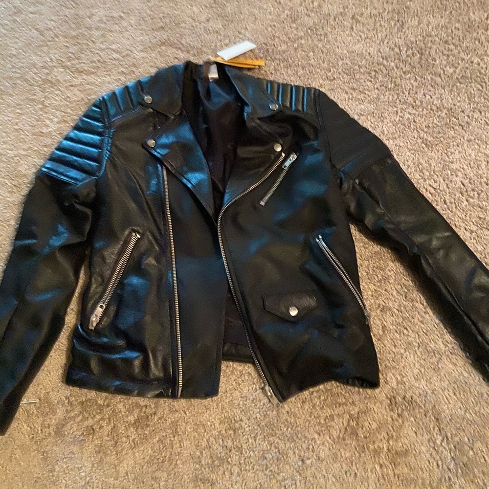 H&M PU Leather Jacket